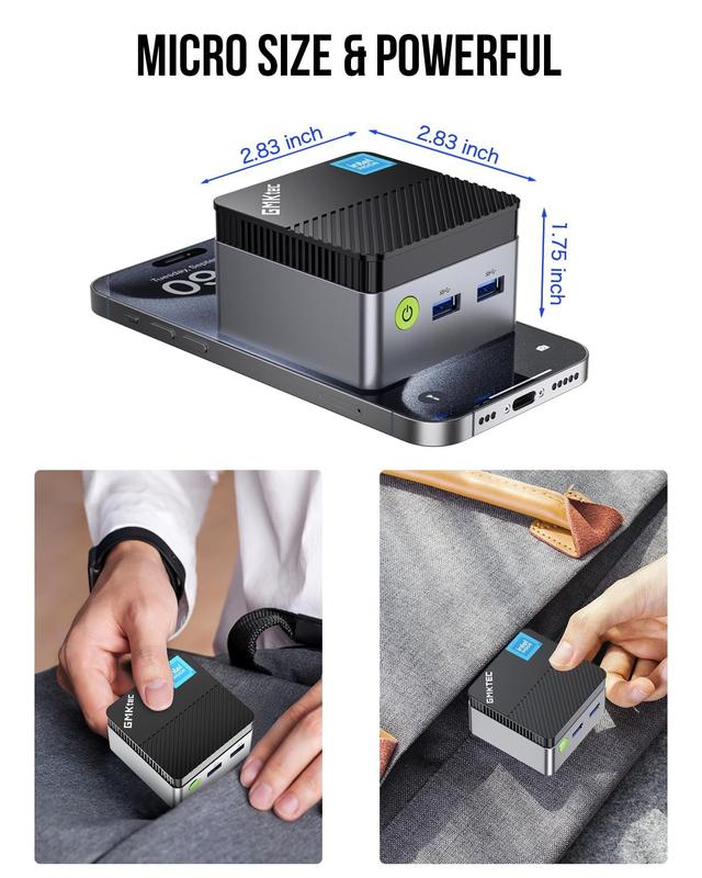 GMKtec ミニpc インテルAlder Lake-N97 mini pc Amazon.co.jp: GMKtec ミニPC【第12世代 Intel N95 初登場｜N97より